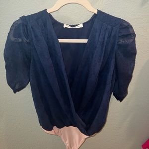 Amanda Uprichard Bodysuit Top